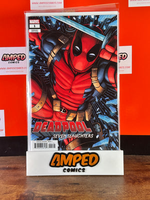Deadpool: Seven Slaughters #1 (2024) Marvel Comics 1:25 Arthur Adams Variant