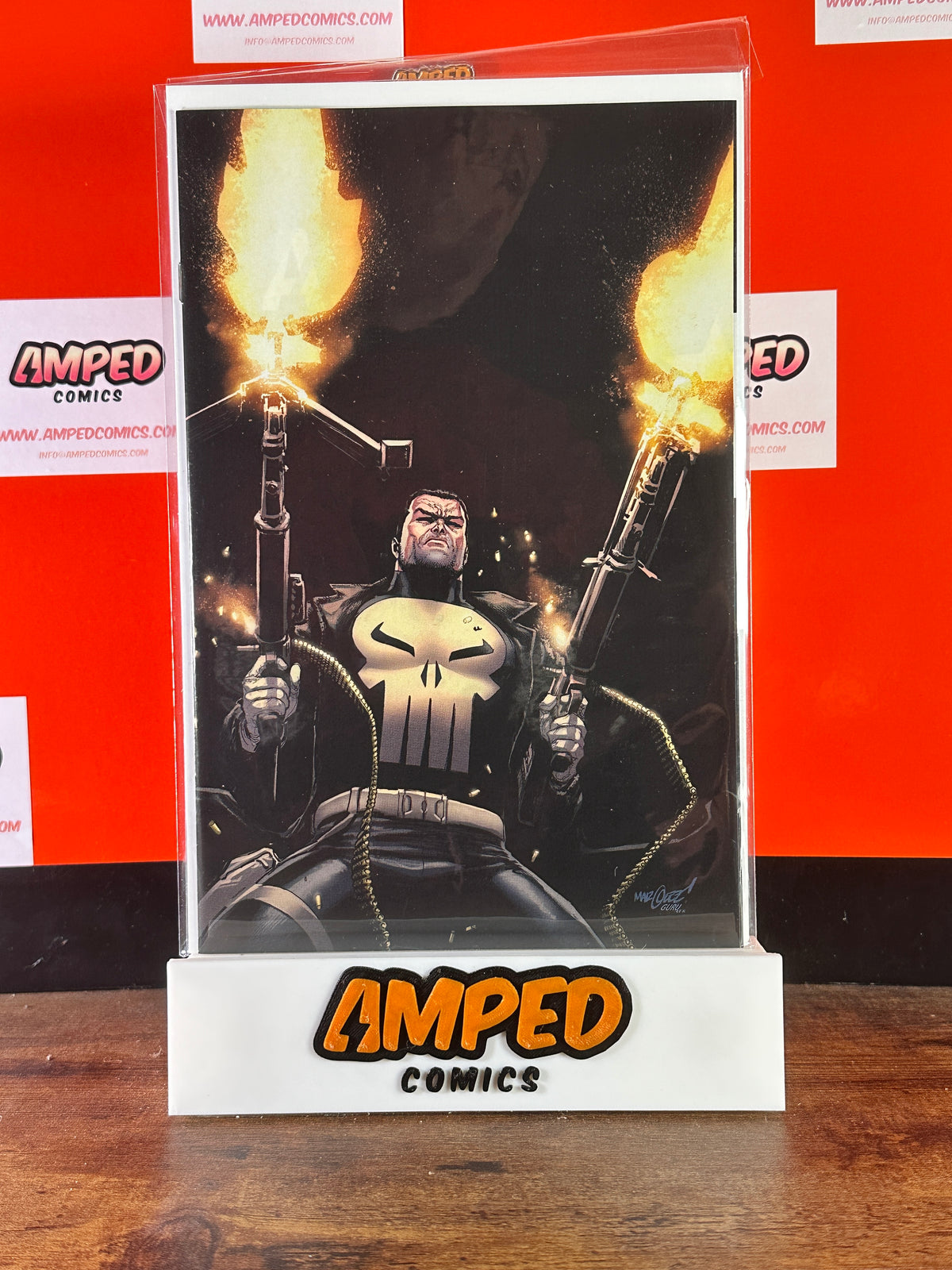 THE PUNISHER #1 - 1:100 MARQUEZ VIRGIN VARIANT COVER - 2026 - 1ST PRINT