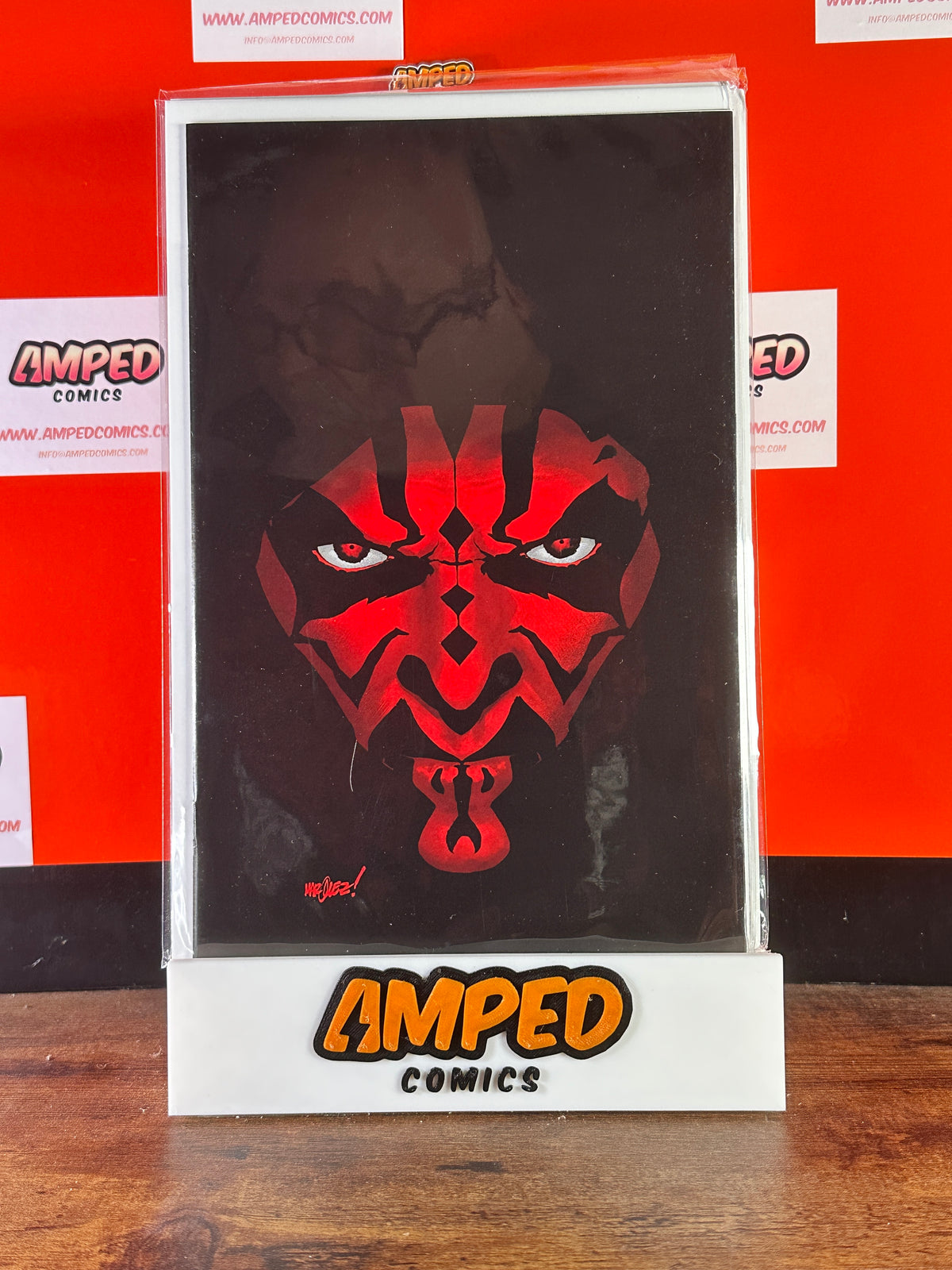 Star Wars: Darth Maul - Black, White & Red #1 Virgin 2nd Print 1:25 Marquez