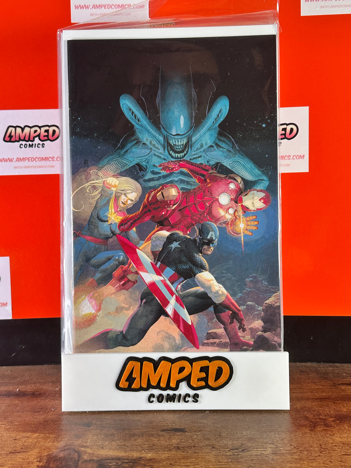 Aliens vs Avengers #1 (2024) - Ribic Virgin - Second Printing 1:25