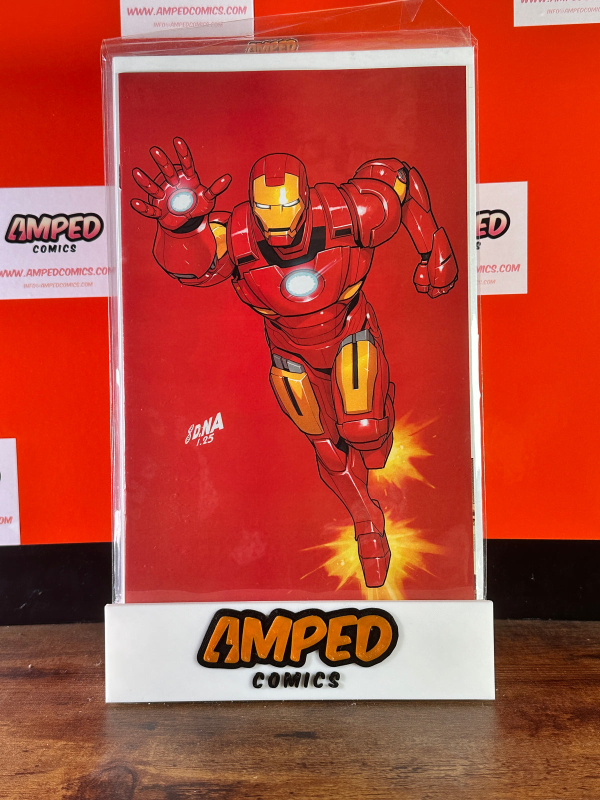 Iron Man #2 Nakayama Red Virgin 1:50 Ratio Incentive Variant Marvel