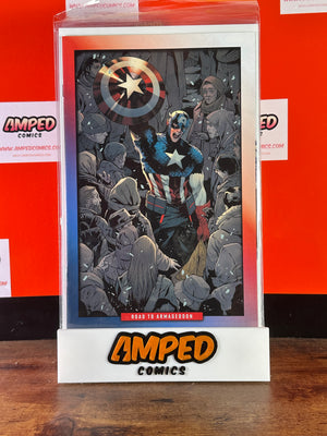 CAPTAIN AMERICA #4 VALERIO SCHITI RATIO VIRGIN 2ND PRINT 1:25 VARIANT MARVEL