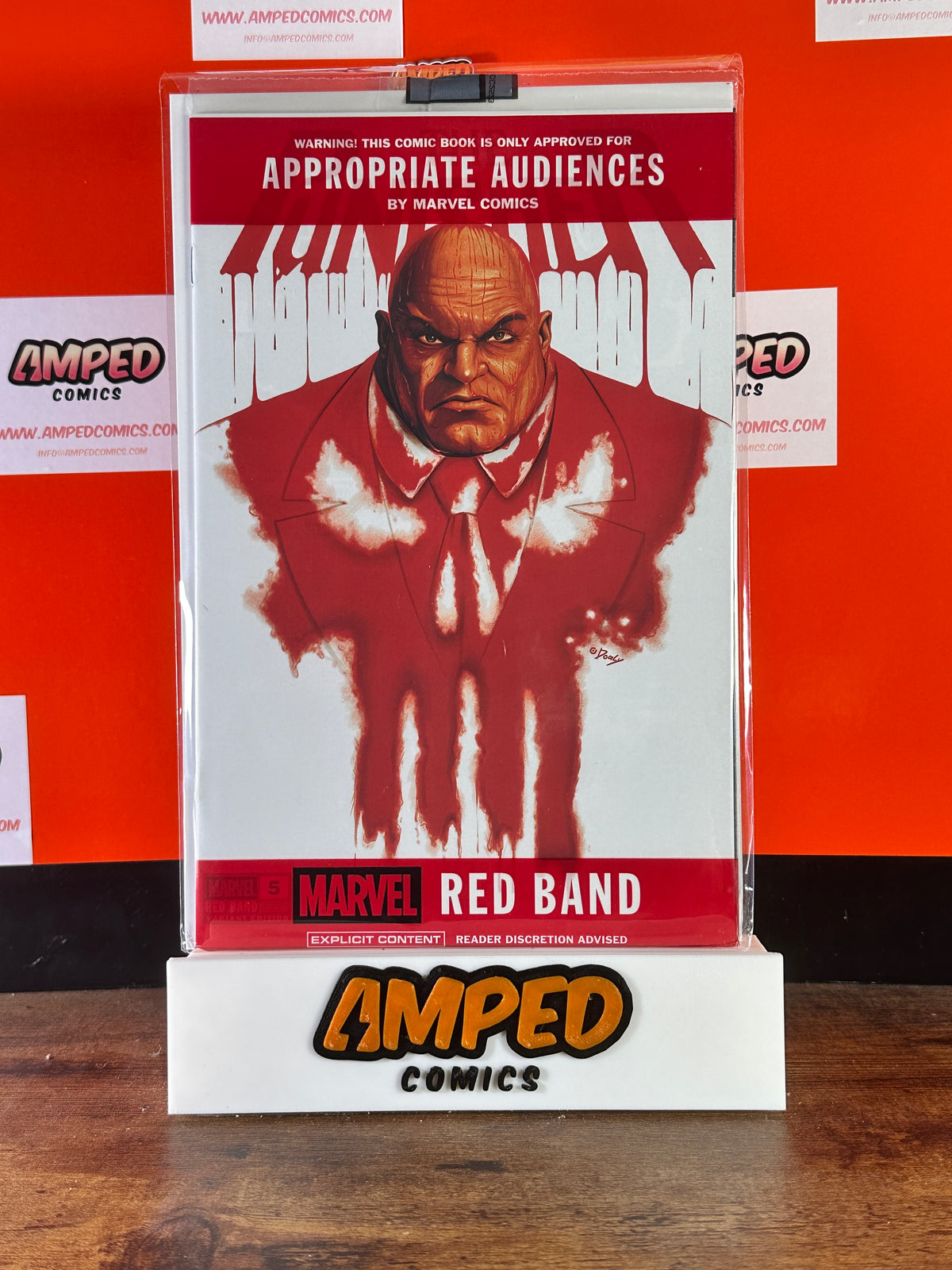 Punisher: Red Band 5 1:25 Doaly Kingpin Retailer Incentive Variant