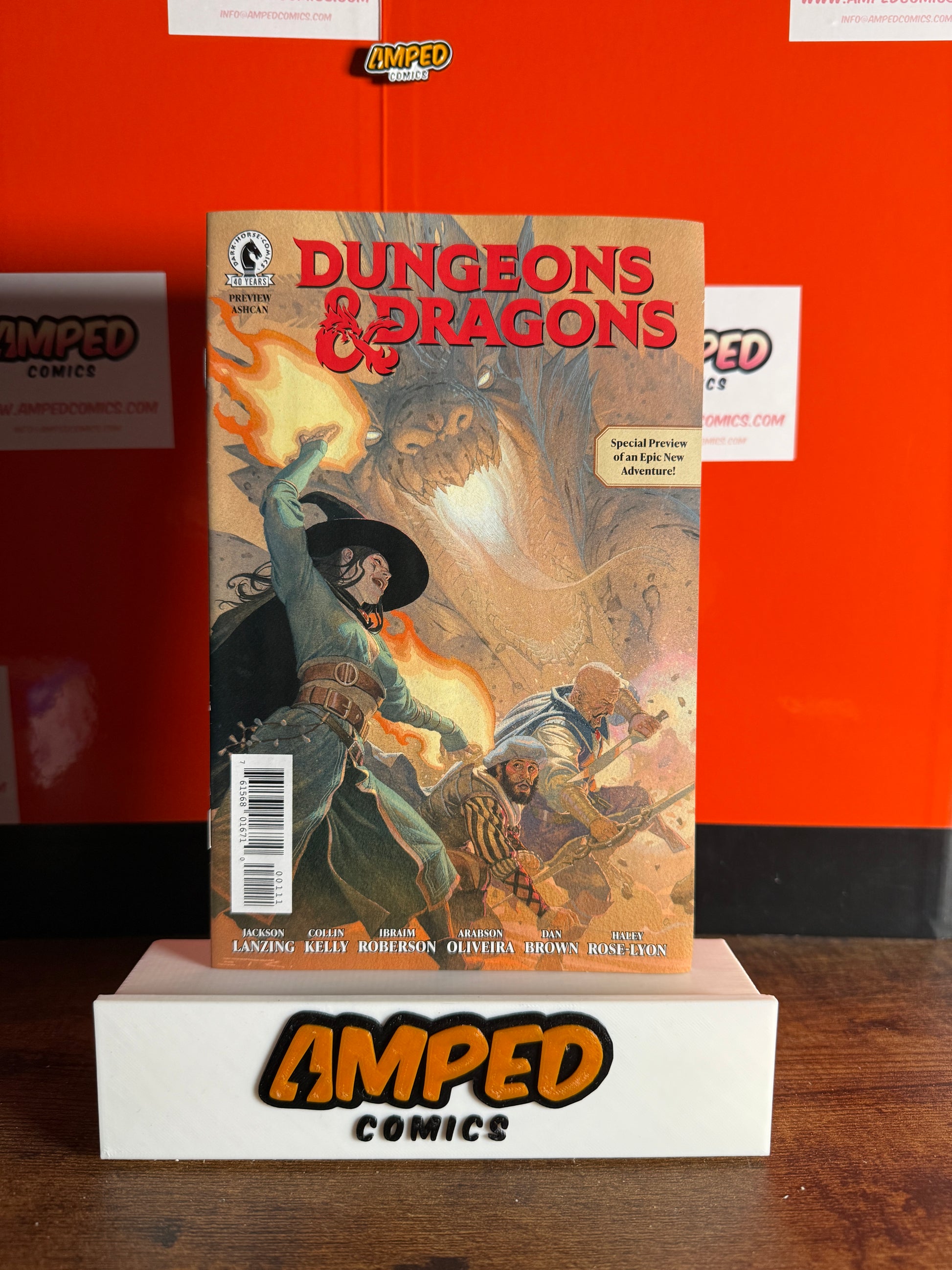 DUNGEONS AND DRAGONS / MAGIC THE GATHERING #1 ASHCAN