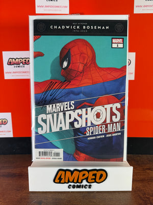 Marvels Snapshots: Spider-Man #1 Marvel Comics Signed ALEX ROSS W/COA