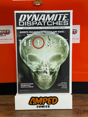 Dynamite Dispatches Monthly Catalog #16 The X-Files Cover Dec 2026