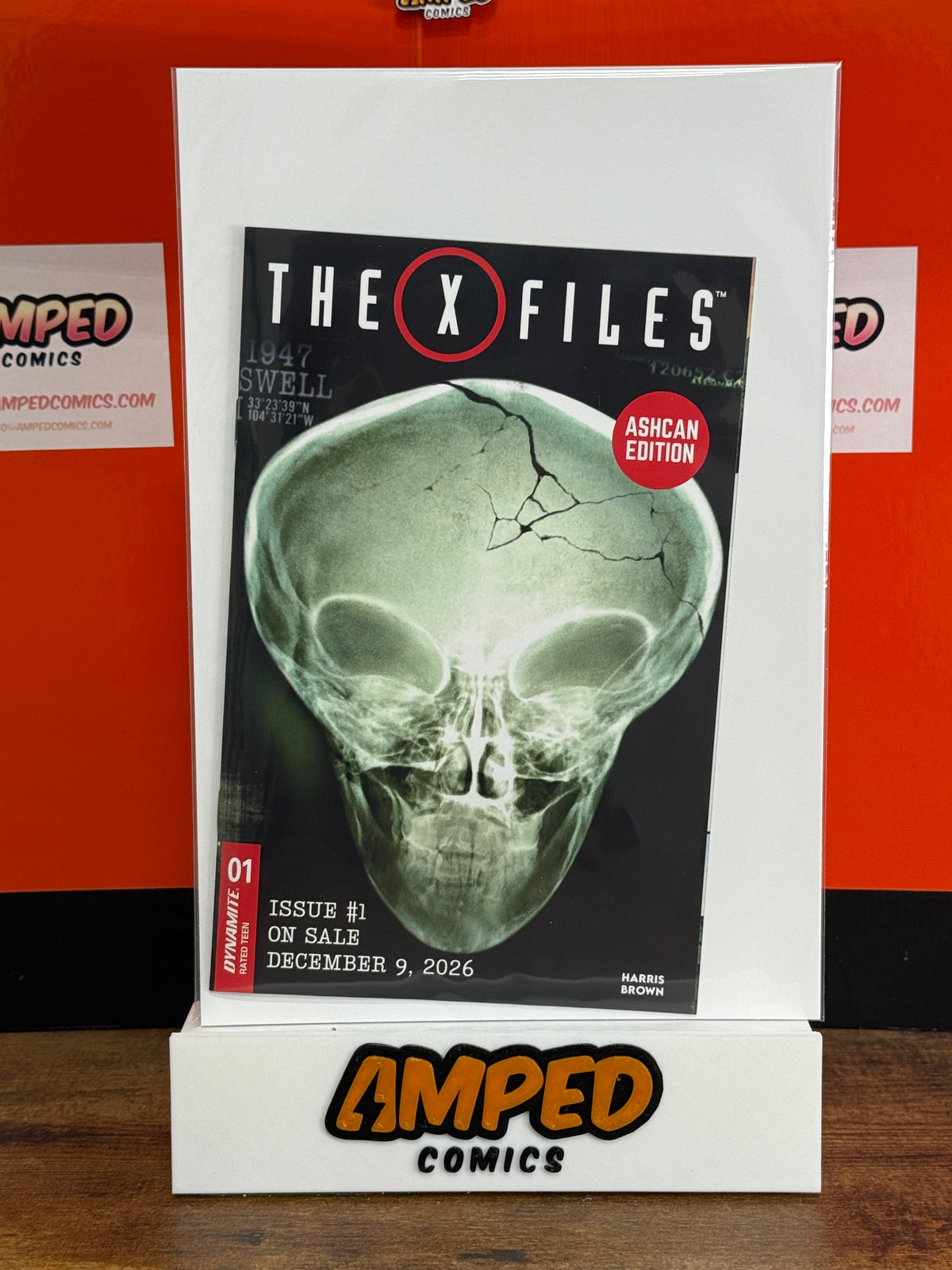 X-Files #1 ASHCAN 2026 Comic Book 