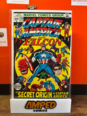 Captain America #155 Marvel Comics🔑Origin of Jack Monroe & William Burnside