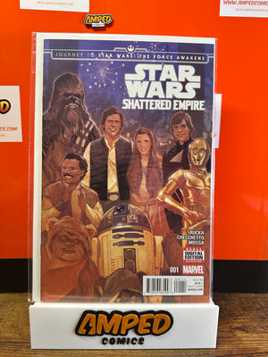 Star Wars Shattered Empire 1 Marvel 2015 Journey to The Force Awakens