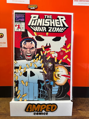 The Punisher War Zone 1 Marvel Comics March 1992 DIE-CUT COVER