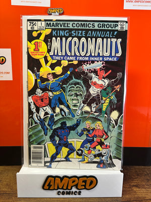 Micronauts King-Size Annual 1 Marvel Comics 1979