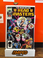 Headmasters 3 Marvel Comics Nov 1987 Limited Series