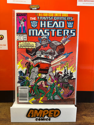 Transformers Headmasters 1 Marvel July 1987 Limited Series
