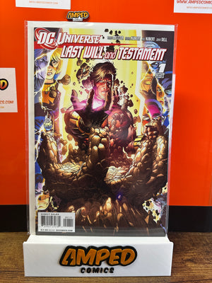 DC Universe Last Will and Testament 1 One-Shot (DC Comics)