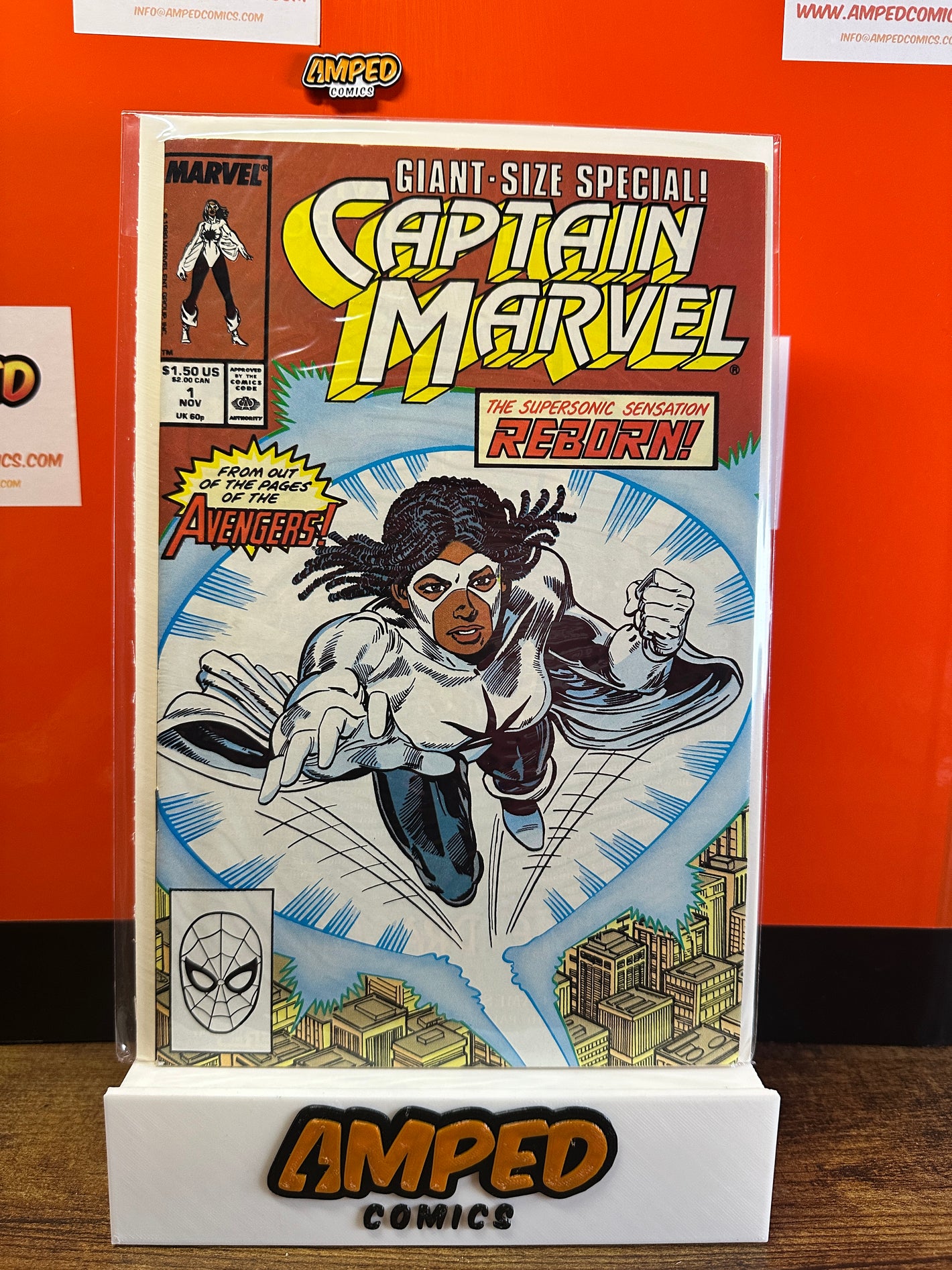 Captain Marvel Giant-Size Special 1 Marvel Comics Nov 1989