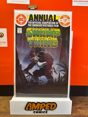 Swamp Thing Annual 1 (1982) DC Comics Official Film Adaptation