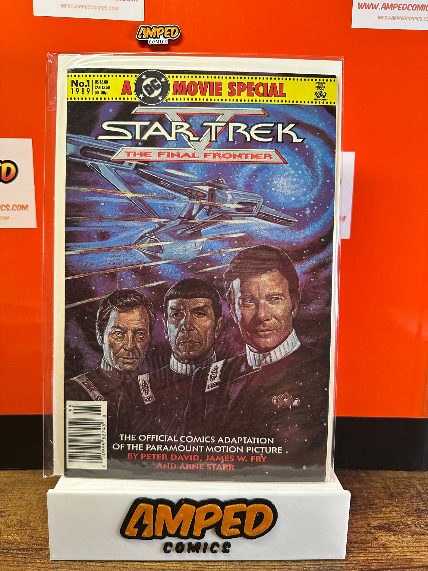Star Trek V The Final Frontier 1 (1989) DC Comics Movie Special