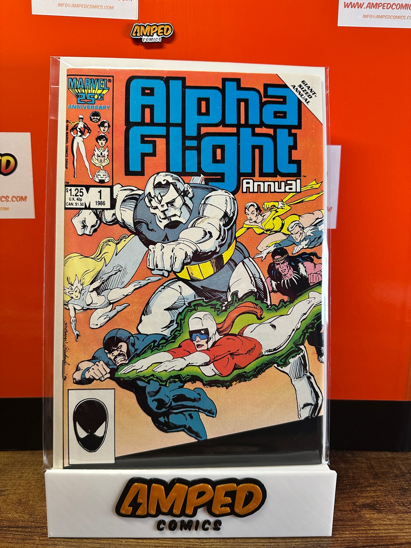 Alpha Flight Annual 1 Marvel Comics 1986
