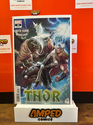 Thor 15 Sinister Villains Spider-Man Variant Marvel Comics