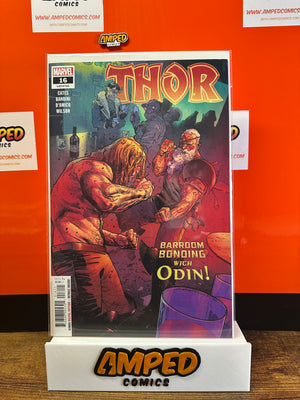 Thor 16 Marvel Comics 2021 Donny Cates Barroom Bonding with Odin