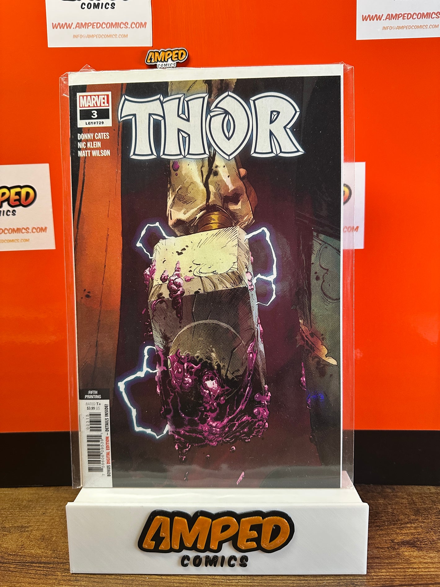 Thor 3 Fifth Printing Marvel Comics Donny Cates Nic Klein