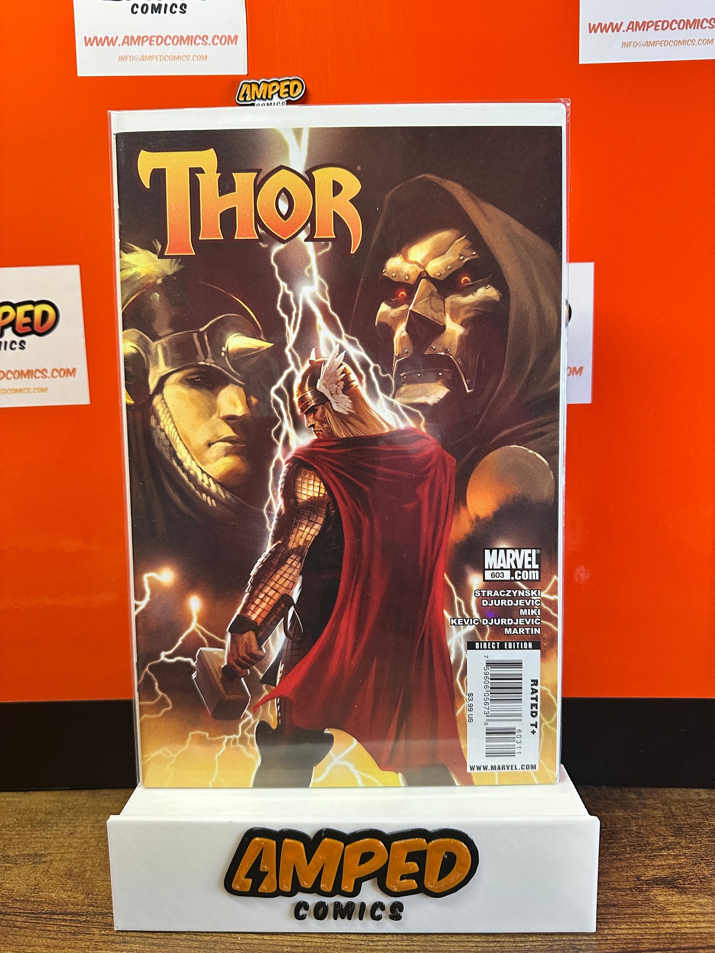 Thor 603 Marvel Comics Straczynski Djurdjevic Cover