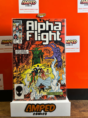 Alpha Flight 24 Marvel Comics July 1985