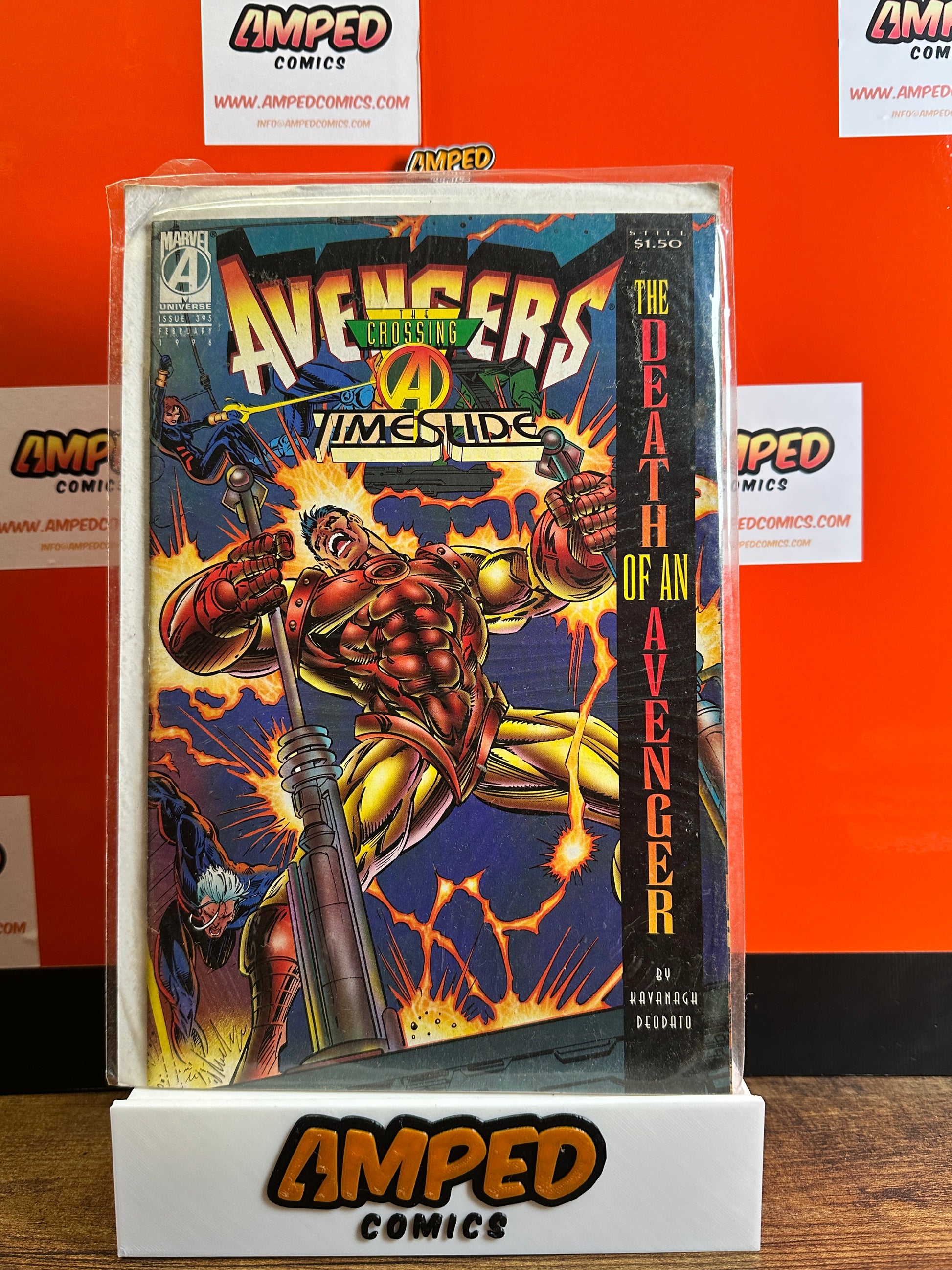 Avengers 395 Marvel 1996 The Death of an Avenger