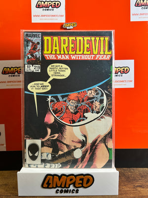 Daredevil 219 Marvel Comics June 1985 The Man Without Fear