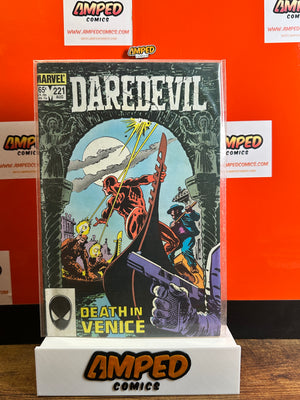 Daredevil 221 Marvel Comics Aug 1985 Death in Venice