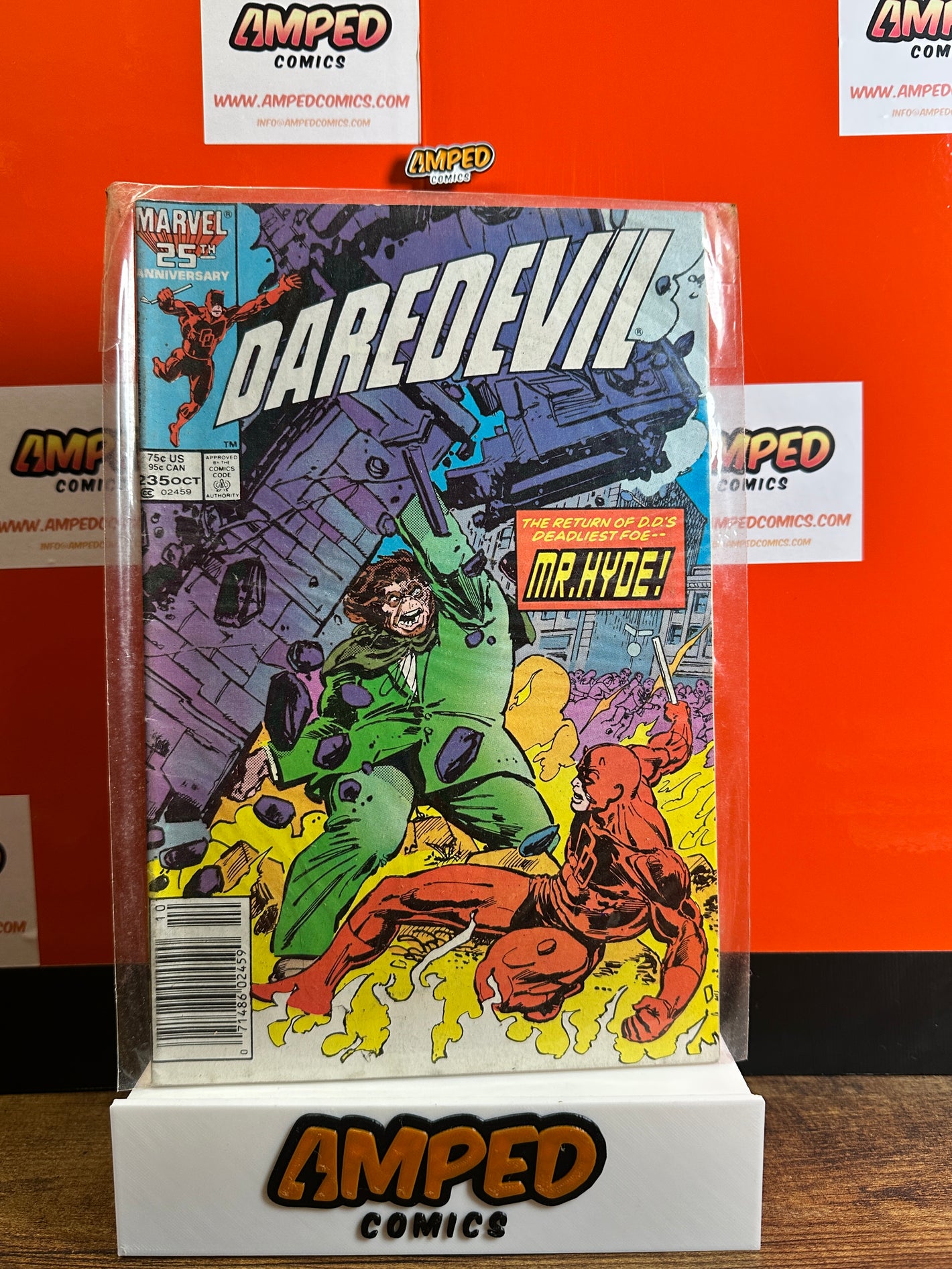 Daredevil 235 Marvel Comics 1986 Mr. Hyde Appearance NEWSSTAND