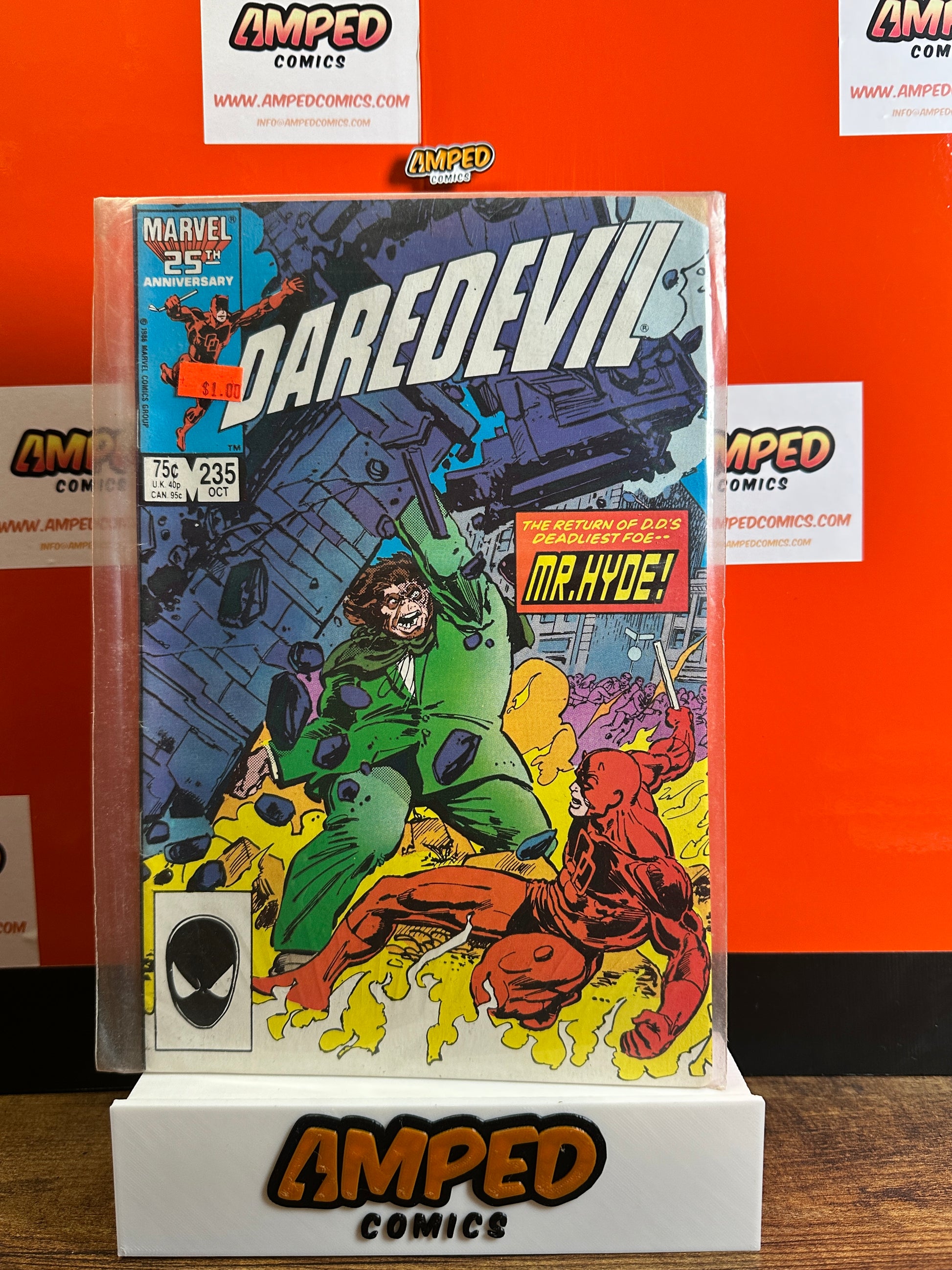 Daredevil 235 Marvel Comics 1986 Mr. Hyde Appearance