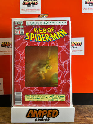 Web of Spider-Man 90 Marvel 1992 30th Anniversary Special RED MARK ON PRICE