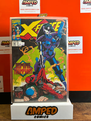 X-Force 23 Marvel Comics June 1993 Domino Cover