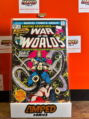 Amazing Adventures 27 Marvel 1974 War of the Worlds Killraven