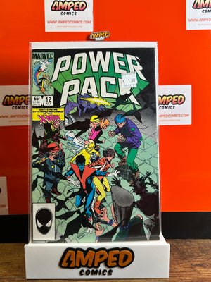Power Pack 12 Marvel Comics July 1985 Nightcrawler Kitty Pryde
