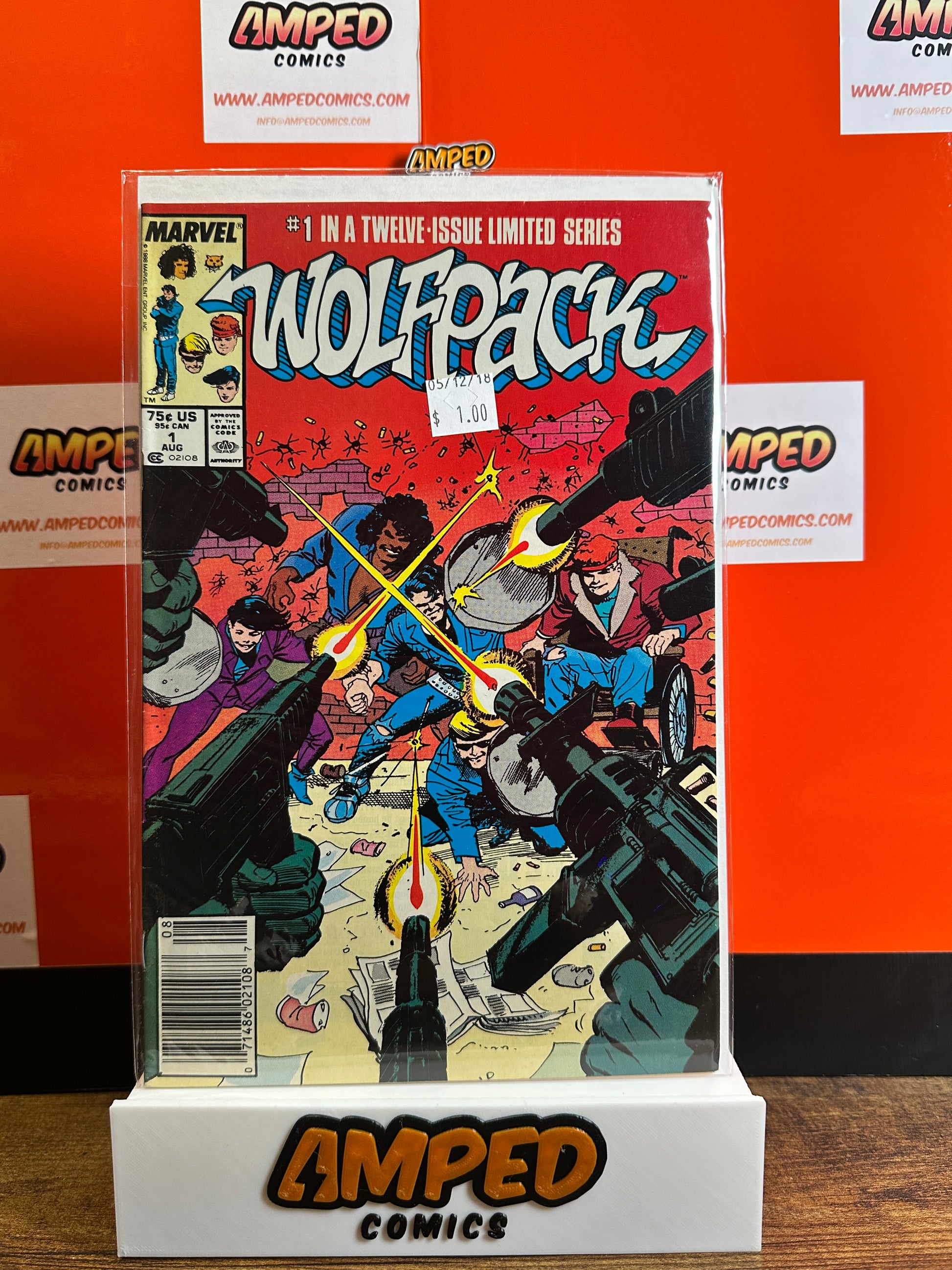 Wolfpack 1 (1988) Marvel Comics Limited Series