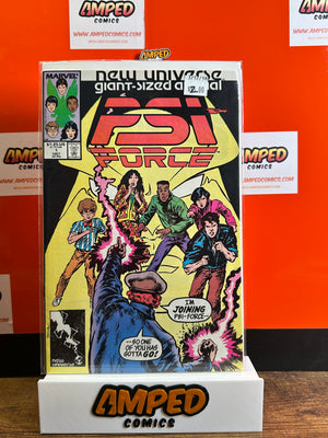 Psi-Force Giant-Sized Annual 1 Marvel New Universe 1987