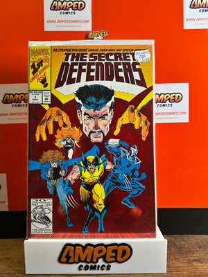 The Secret Defenders 1 Marvel Comics March 1993 Wolverine Dr. Strange
