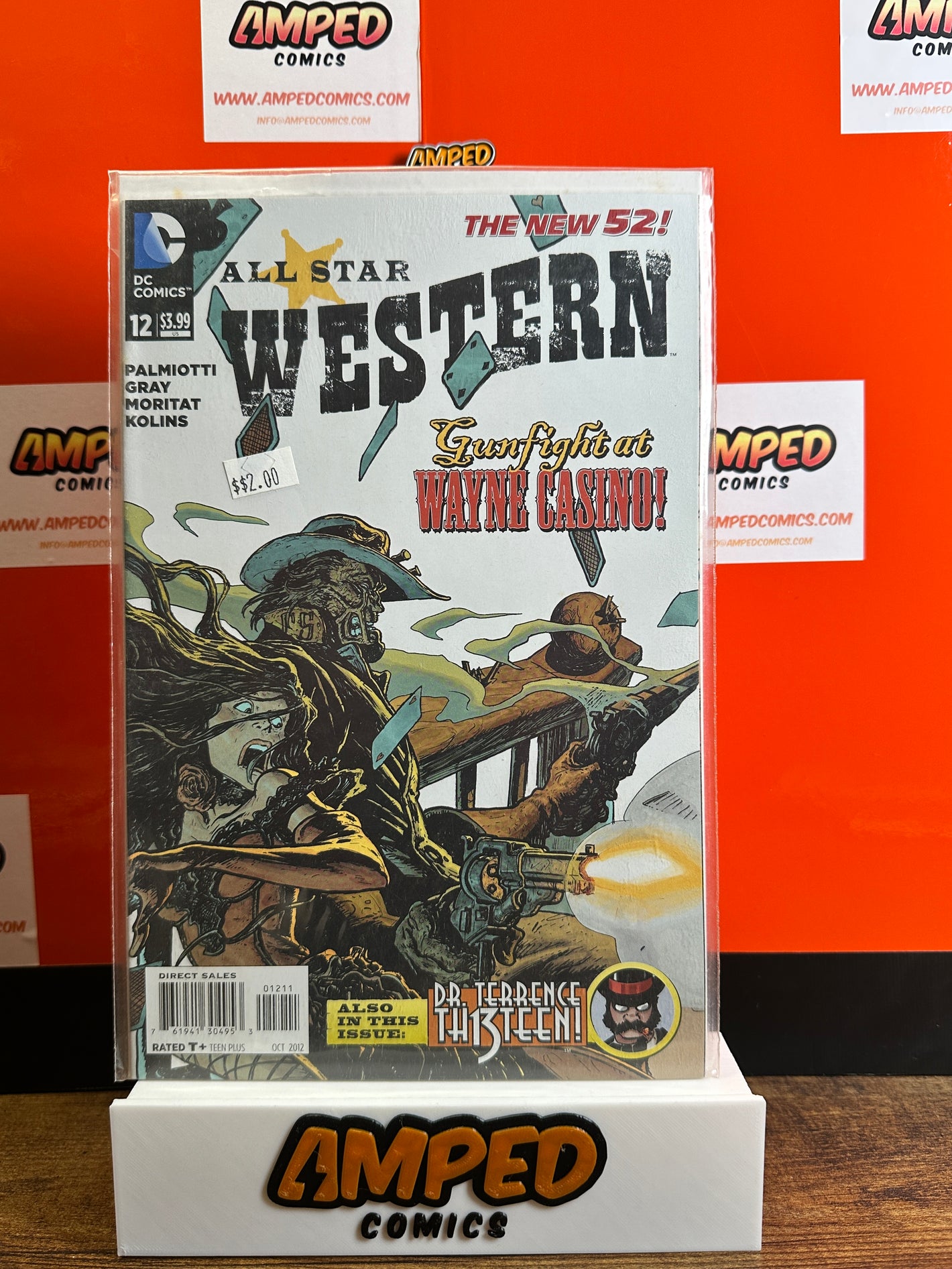 All-Star Western 12 (Oct 2012, DC Comics) Gunfight at Wayne Casino