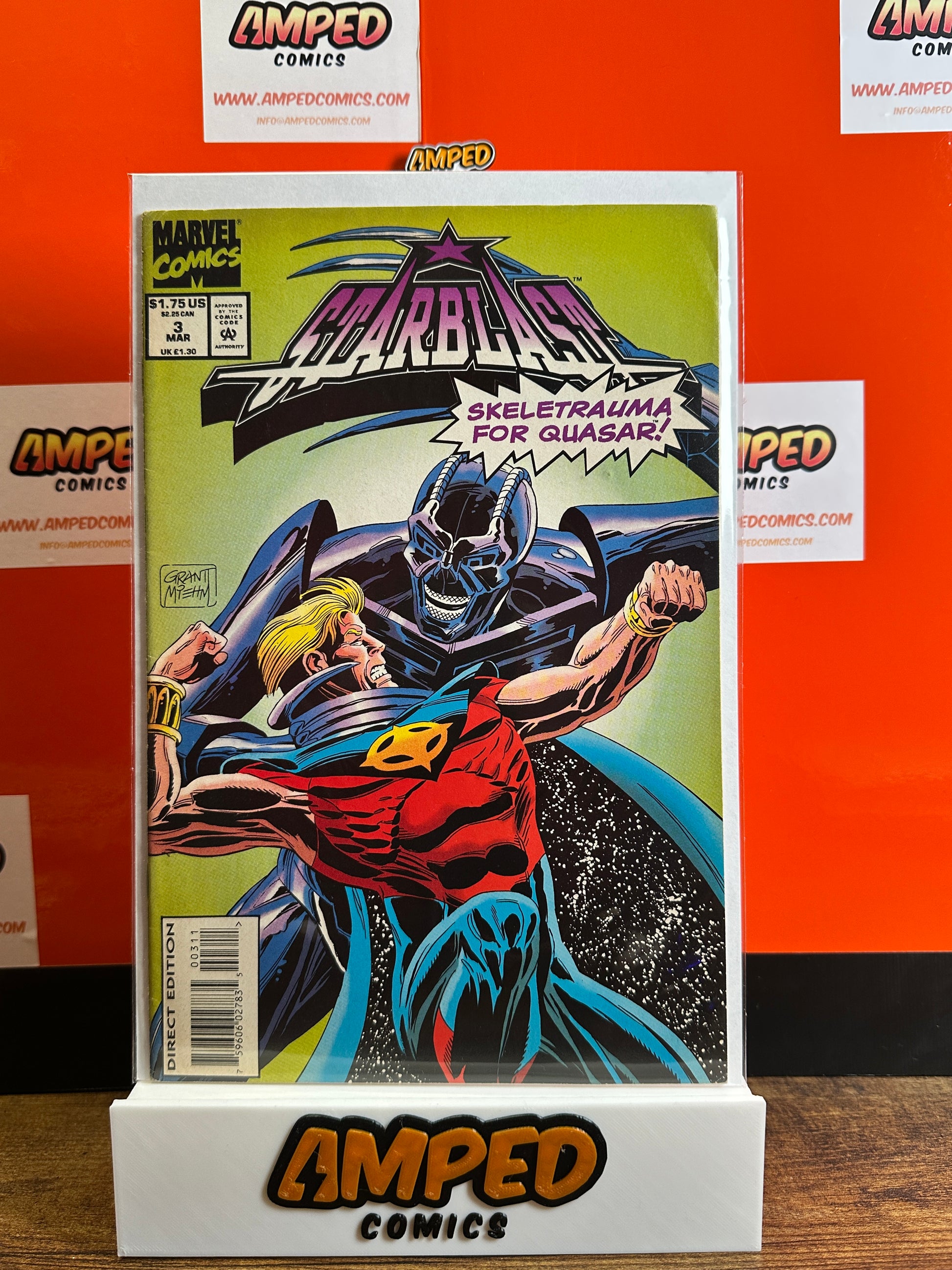 Starblast 3 Marvel Comics March 1994 Quasar Appearance