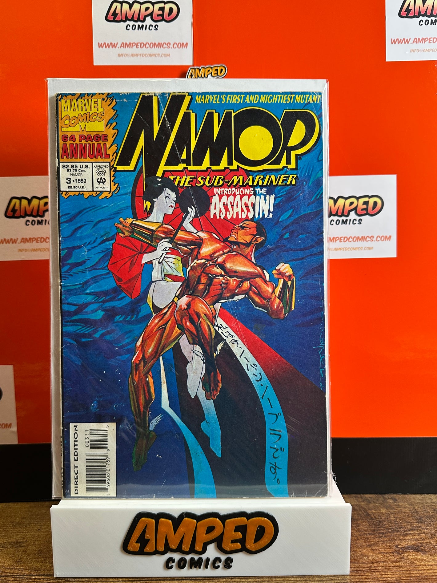 Namor Annual 3 (1993) Marvel Comics - Introducing the Assassin MID GRADE