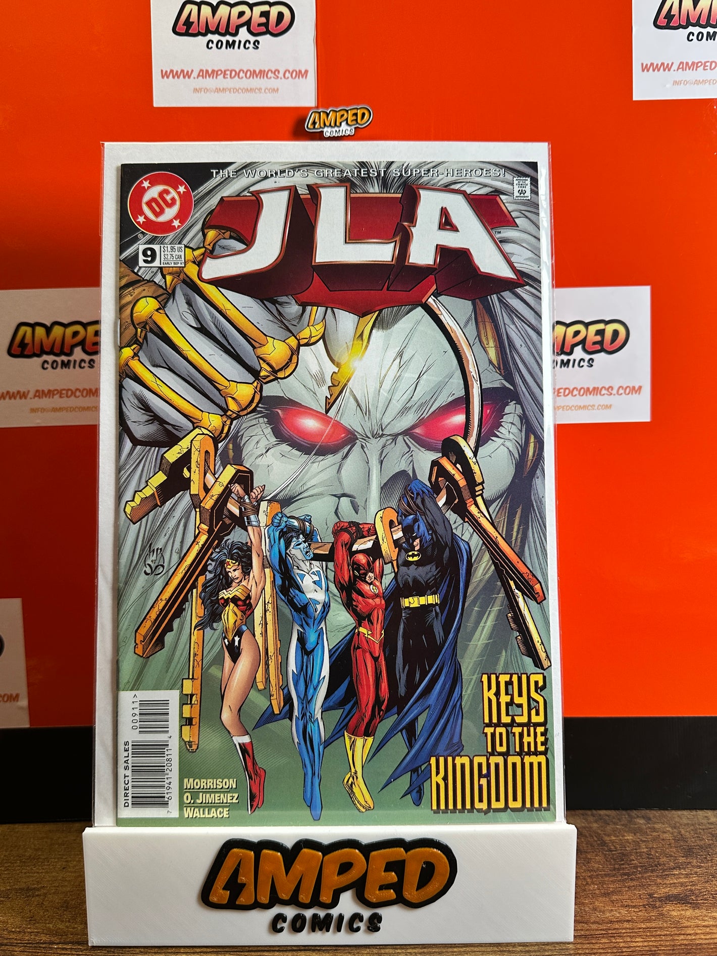 JLA 9 DC Comics 1997 Keys to the Kingdom Morrison Jimenez