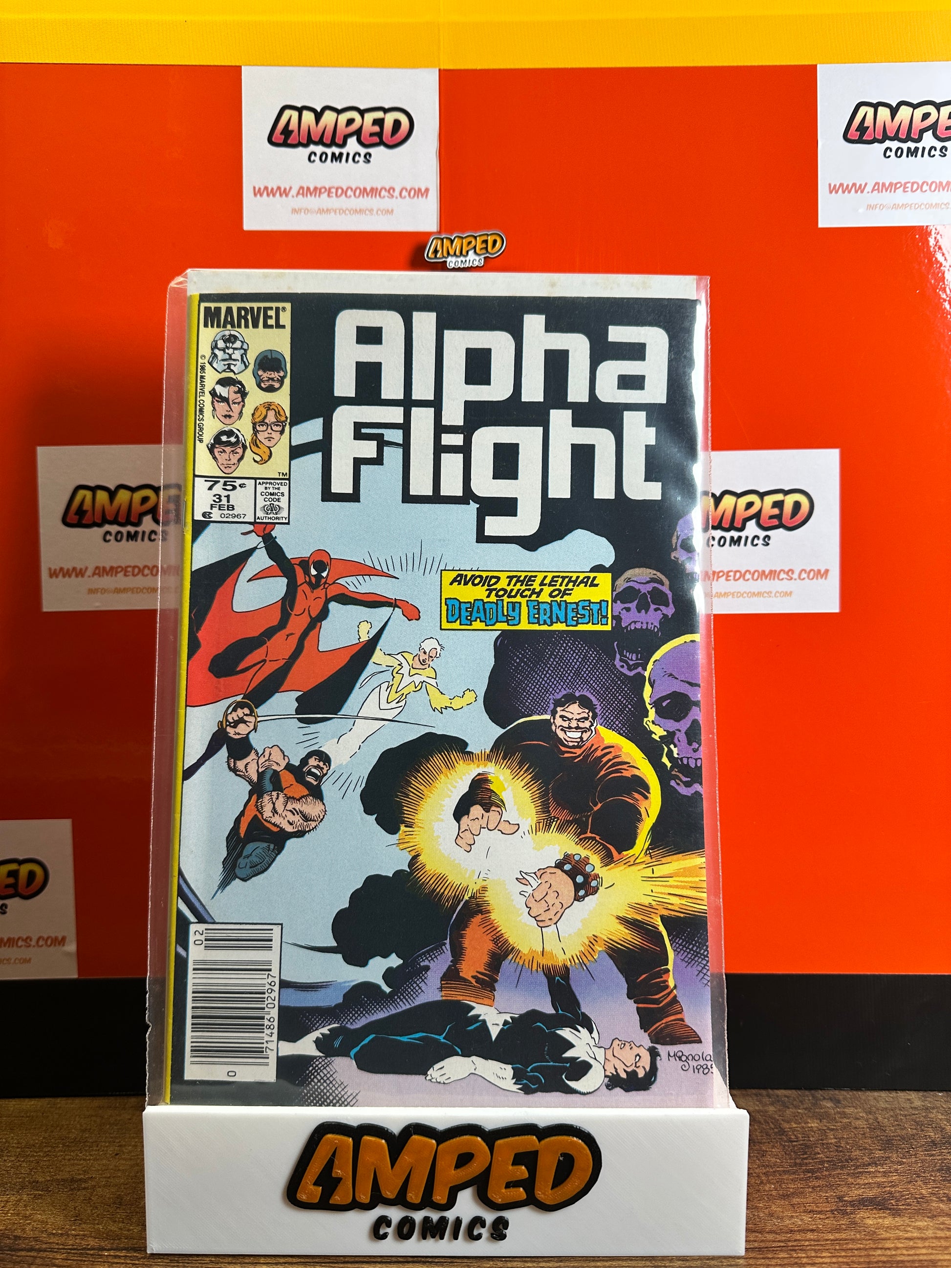 Alpha Flight 31 Marvel Comics February 1985 NEWSSTAND