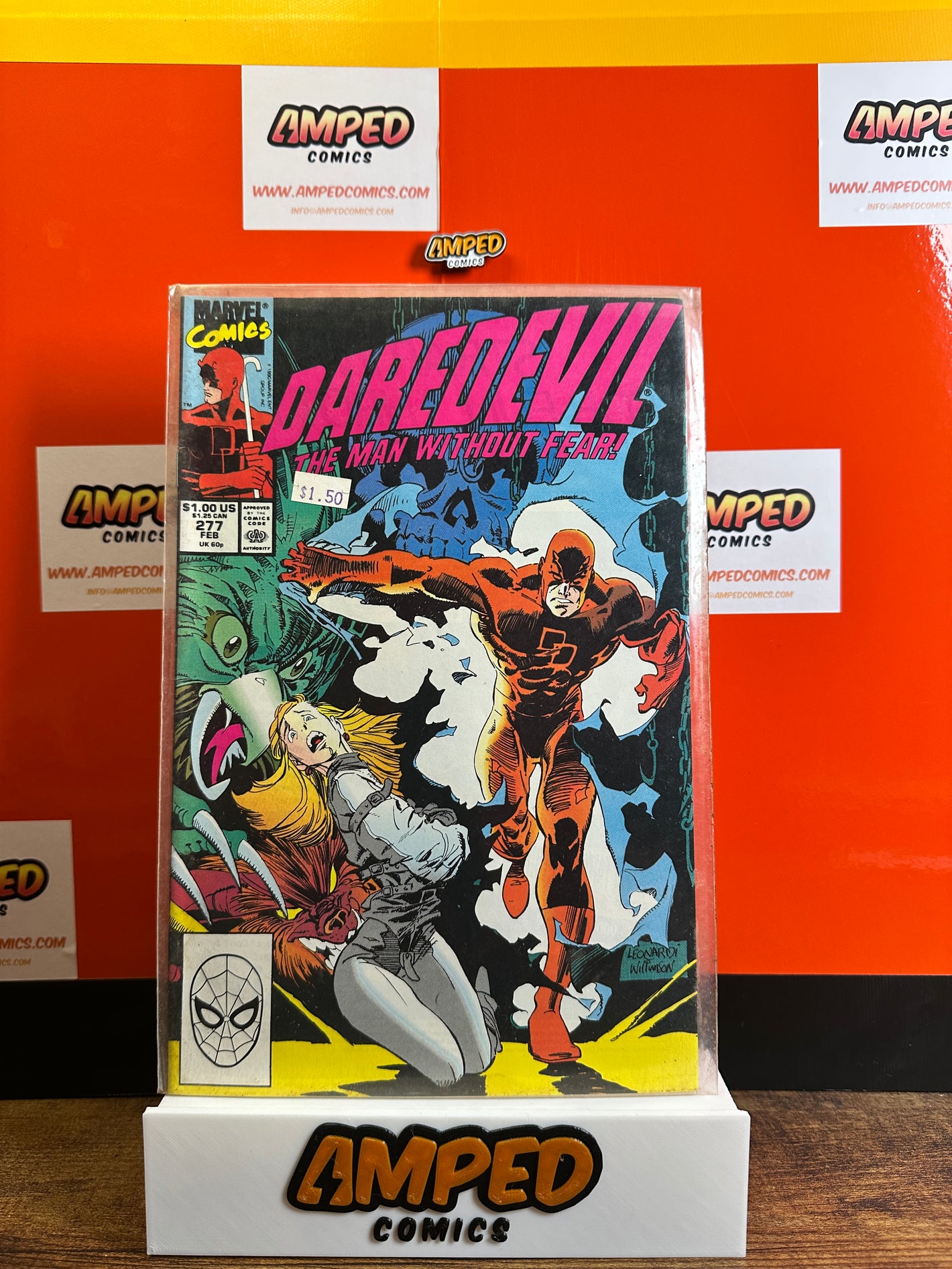Daredevil 277 Marvel Comics 1986 The Man Without Fear