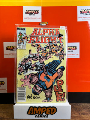 Alpha Flight 5 Marvel Comics 1984 NEWSSTAND