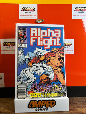 Alpha Flight 23 Marvel Comics June 1985 Secret of Sasquatch