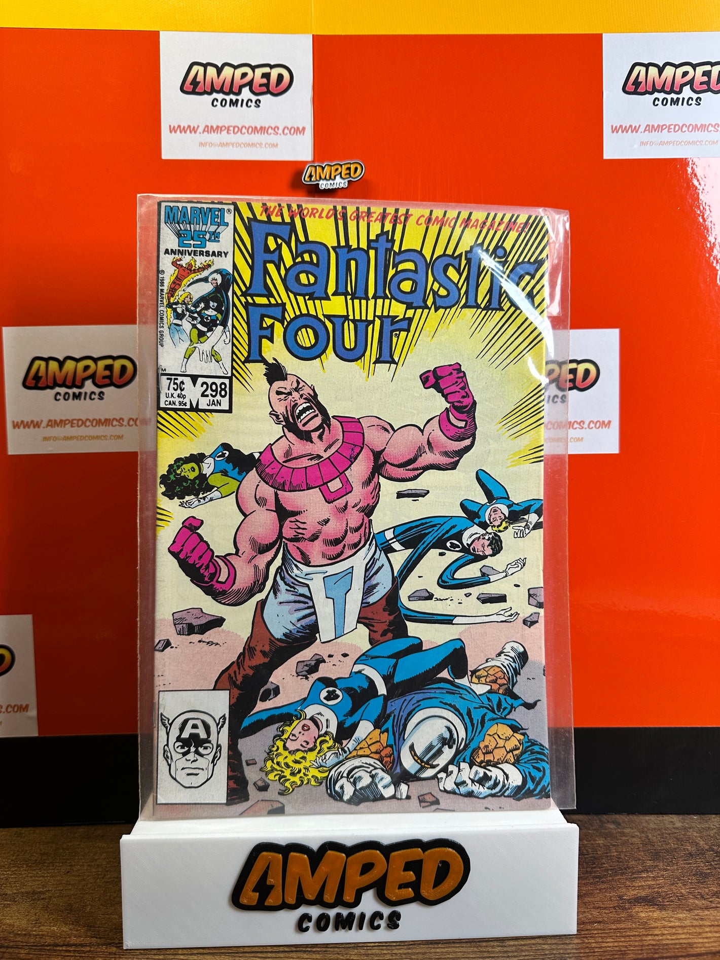 Fantastic Four 298 Marvel Comics January 1987