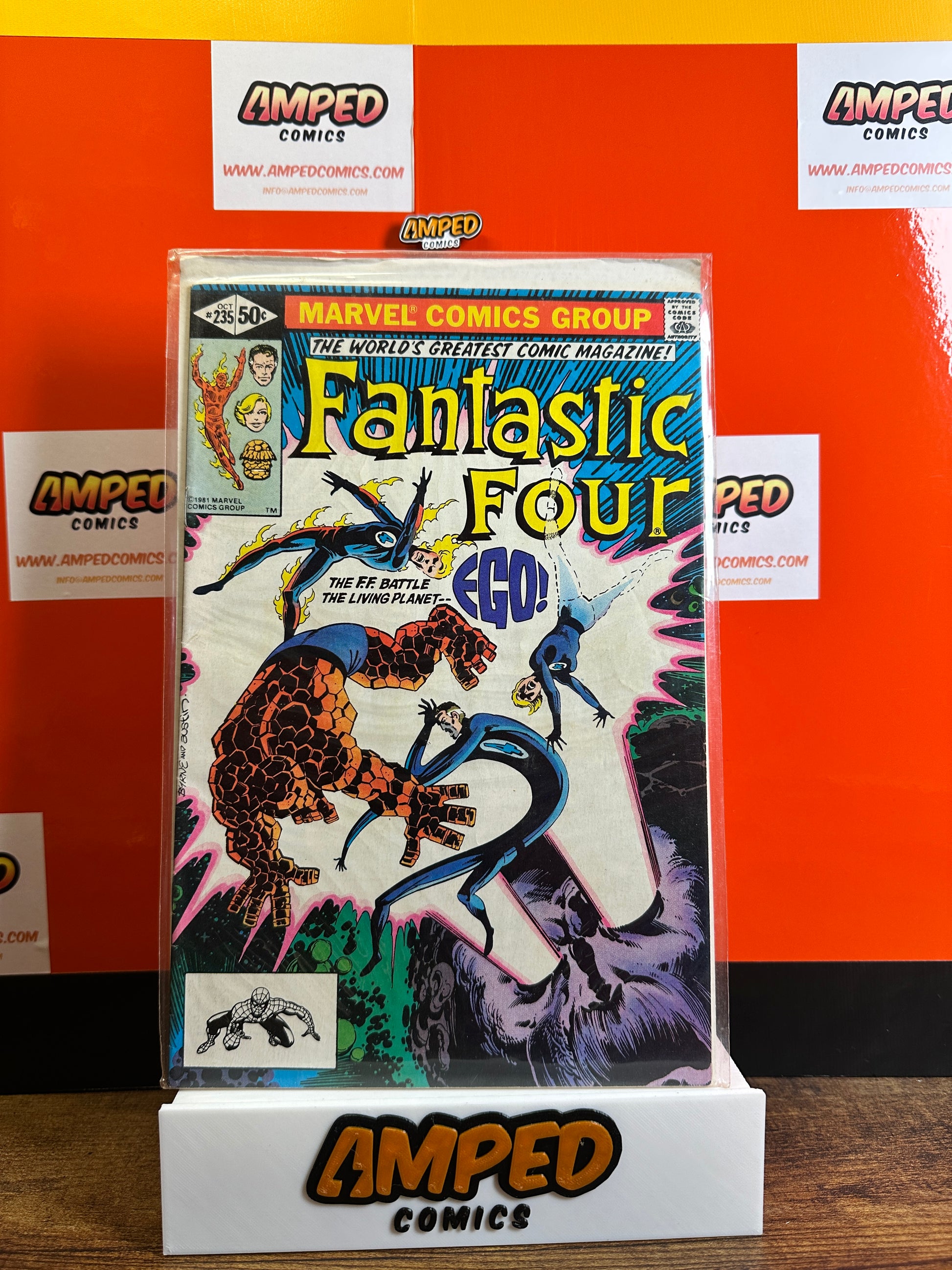Fantastic Four 235 Marvel Comics 1981 Ego Appearance