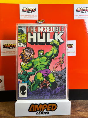 The Incredible Hulk 314 Marvel Comics Dec 1985